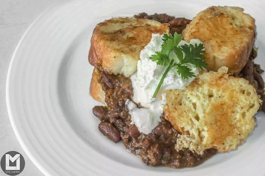 Mexican Beef Chilly French Toast